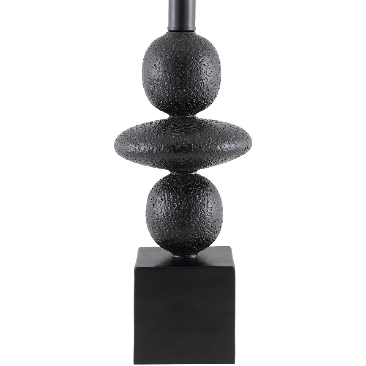 Modern European furniture - Geometric Stacked Linen Table Lamp - www.oroa.com