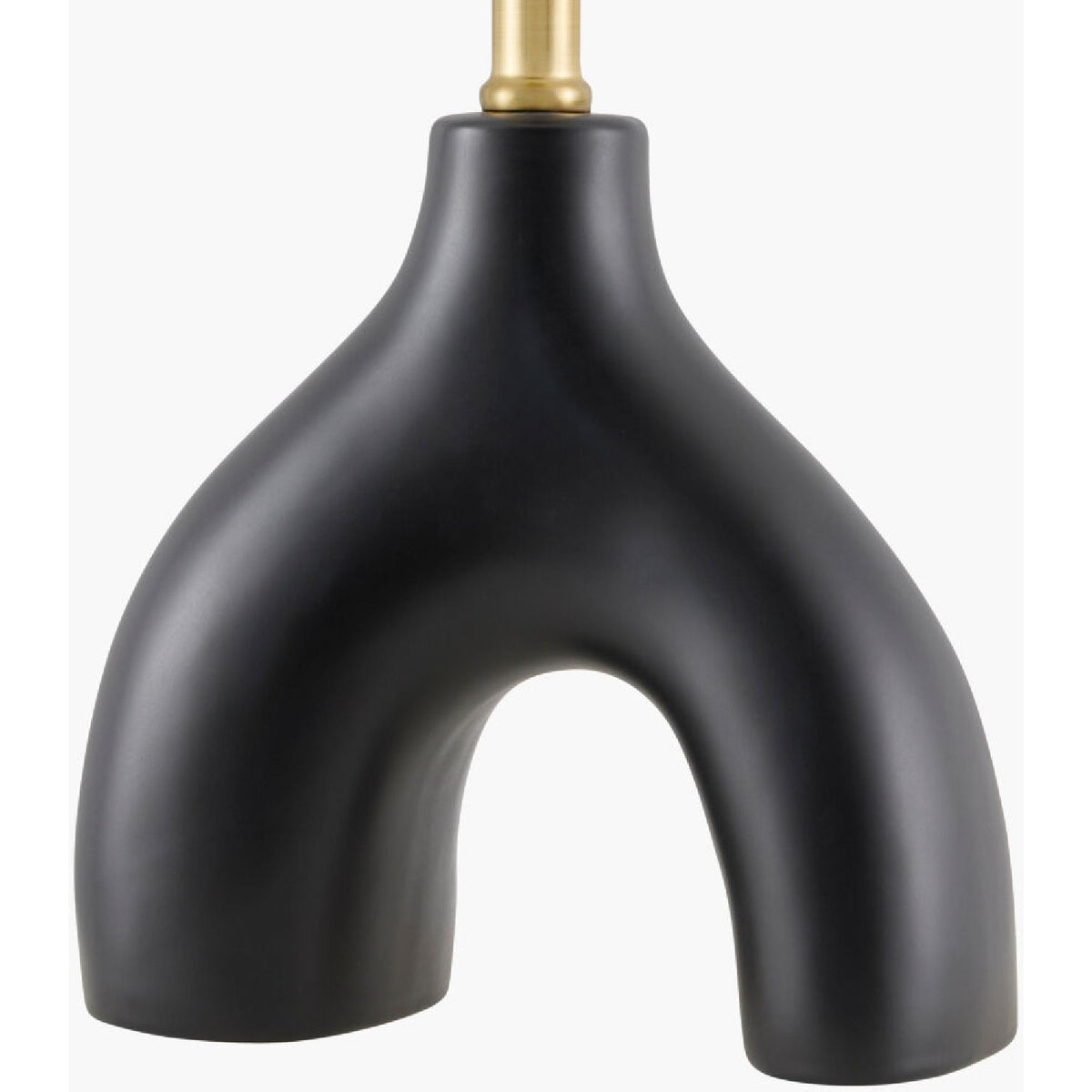 Modern European furniture - Ceramic White Linen Table Lamp - www.oroa.com