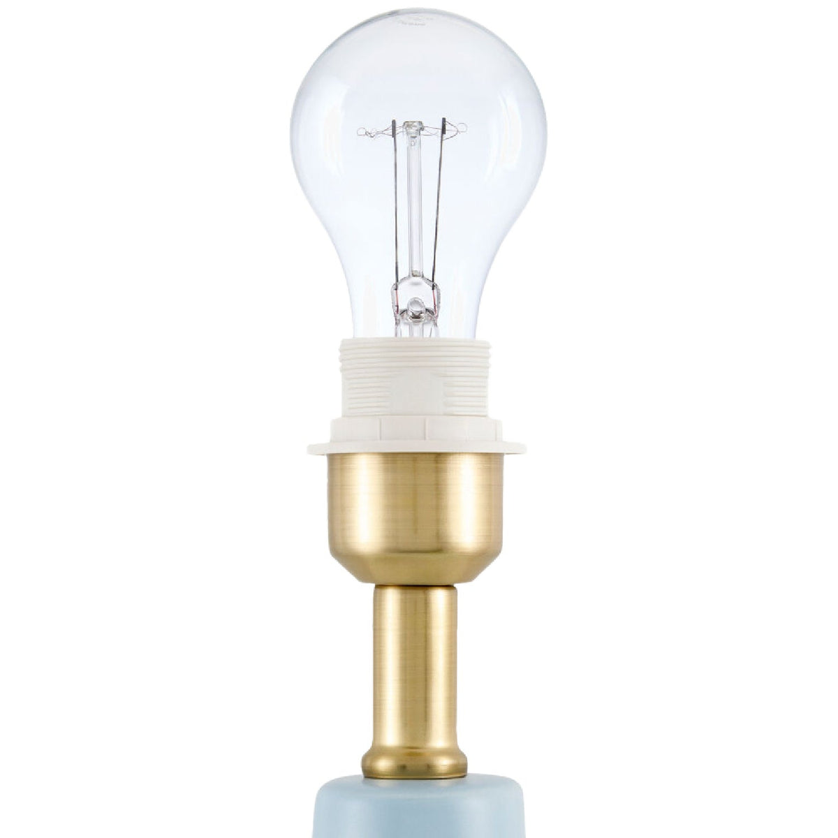 Modern European furniture - Ceramic White Linen Table Lamp - www.oroa.com