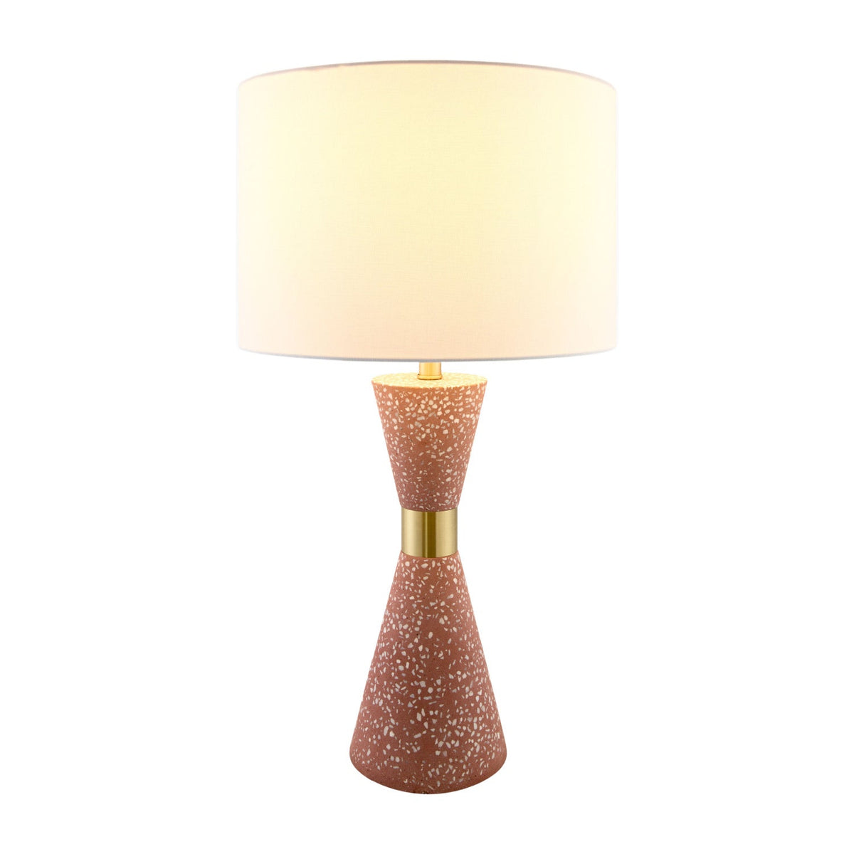 Modern European furniture - Terrazzo Red Accent Table Lamp - www.oroa.com
