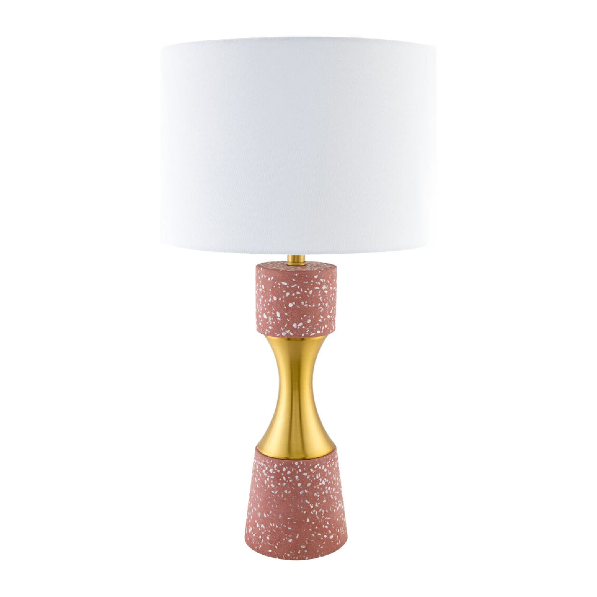 Modern European furniture - Terrazzo Finish Hourglass Table - www.oroa.comLamp