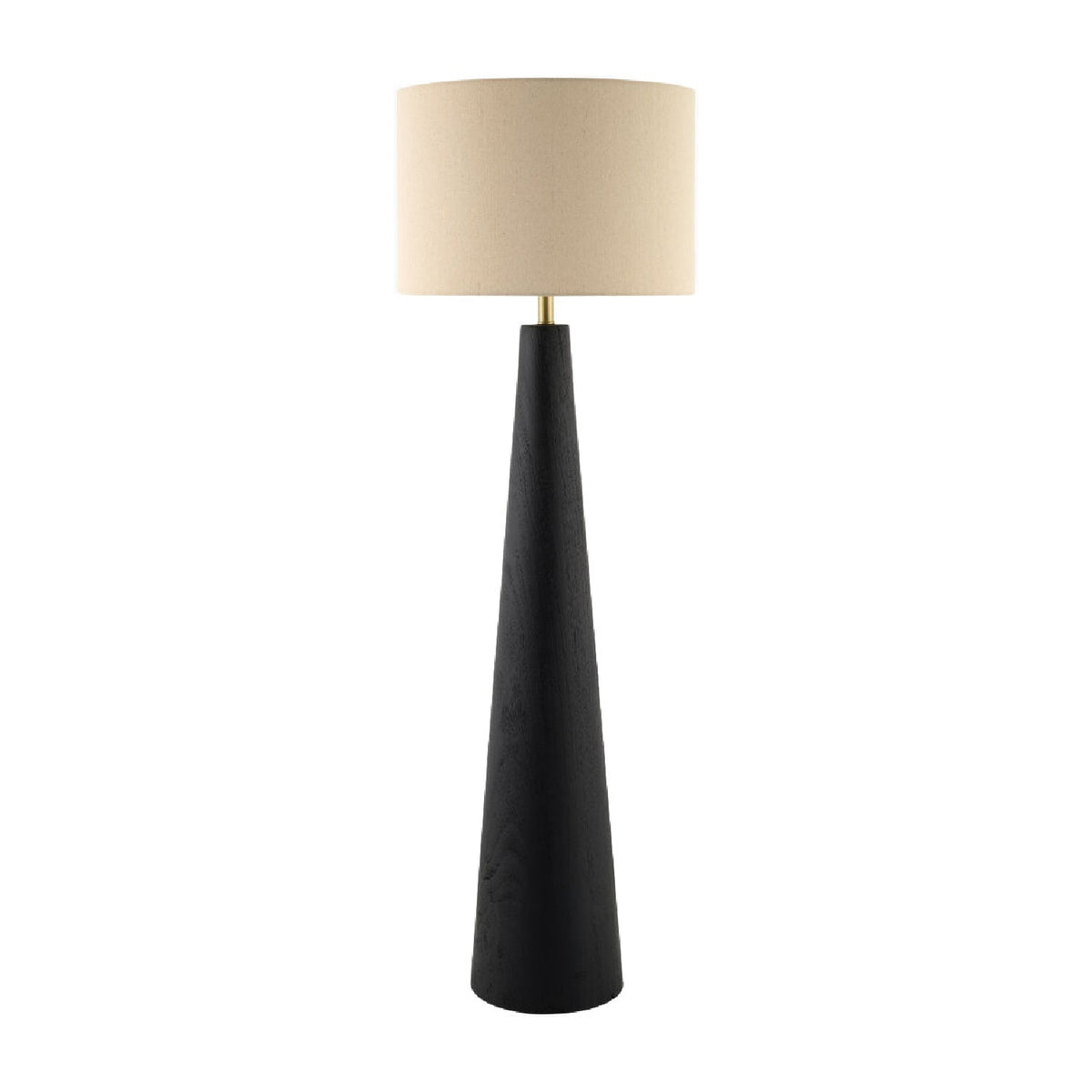 Modern European furniture - Flared Wooden Accent Floor Lamp - www.oroa.com