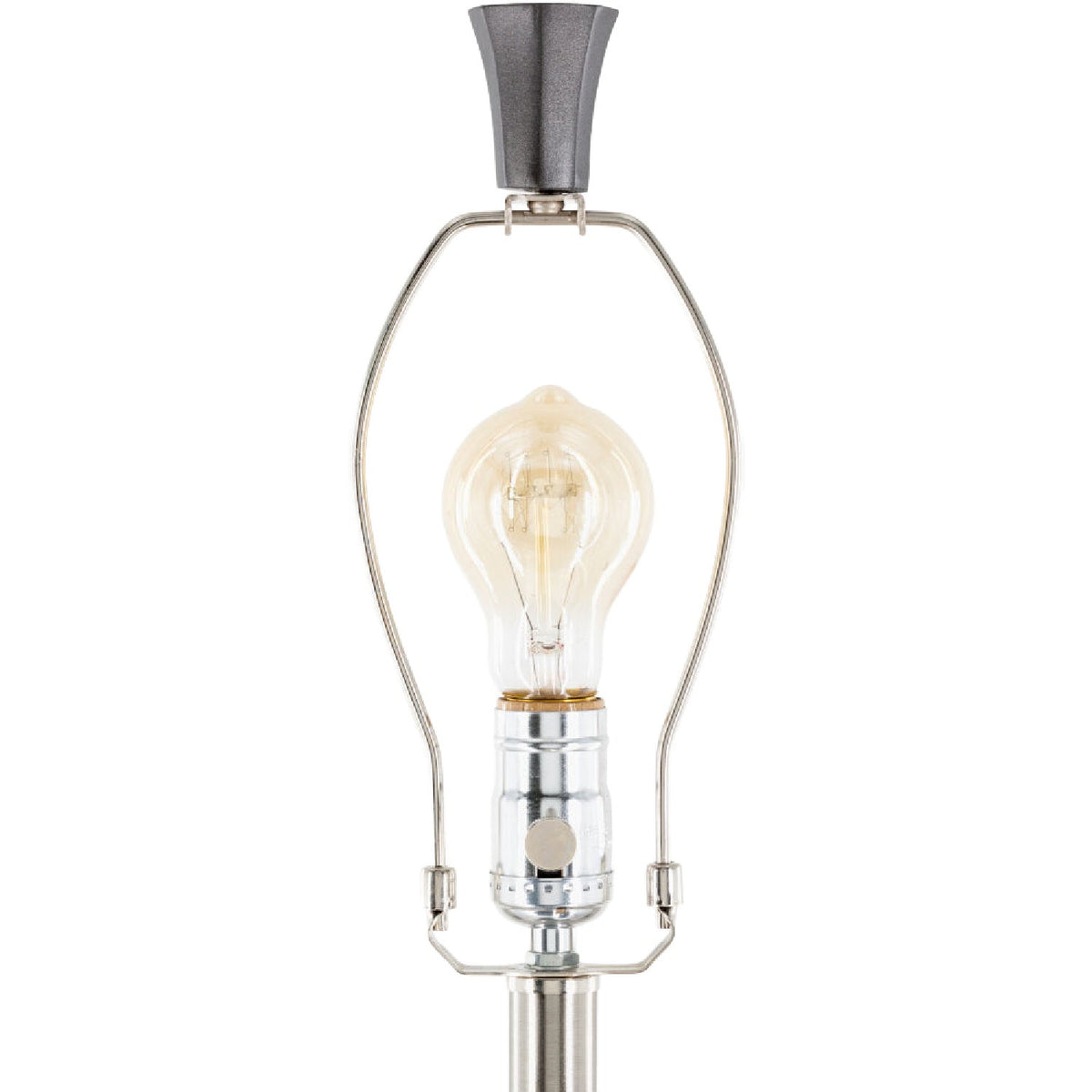 Modern European furniture - Gray Faceted Accent Table Lamp - www.oroa.com