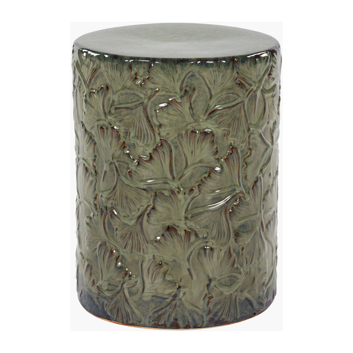 Modern European furniture - Carved Ceramic Garden Stool - www.oroa.com