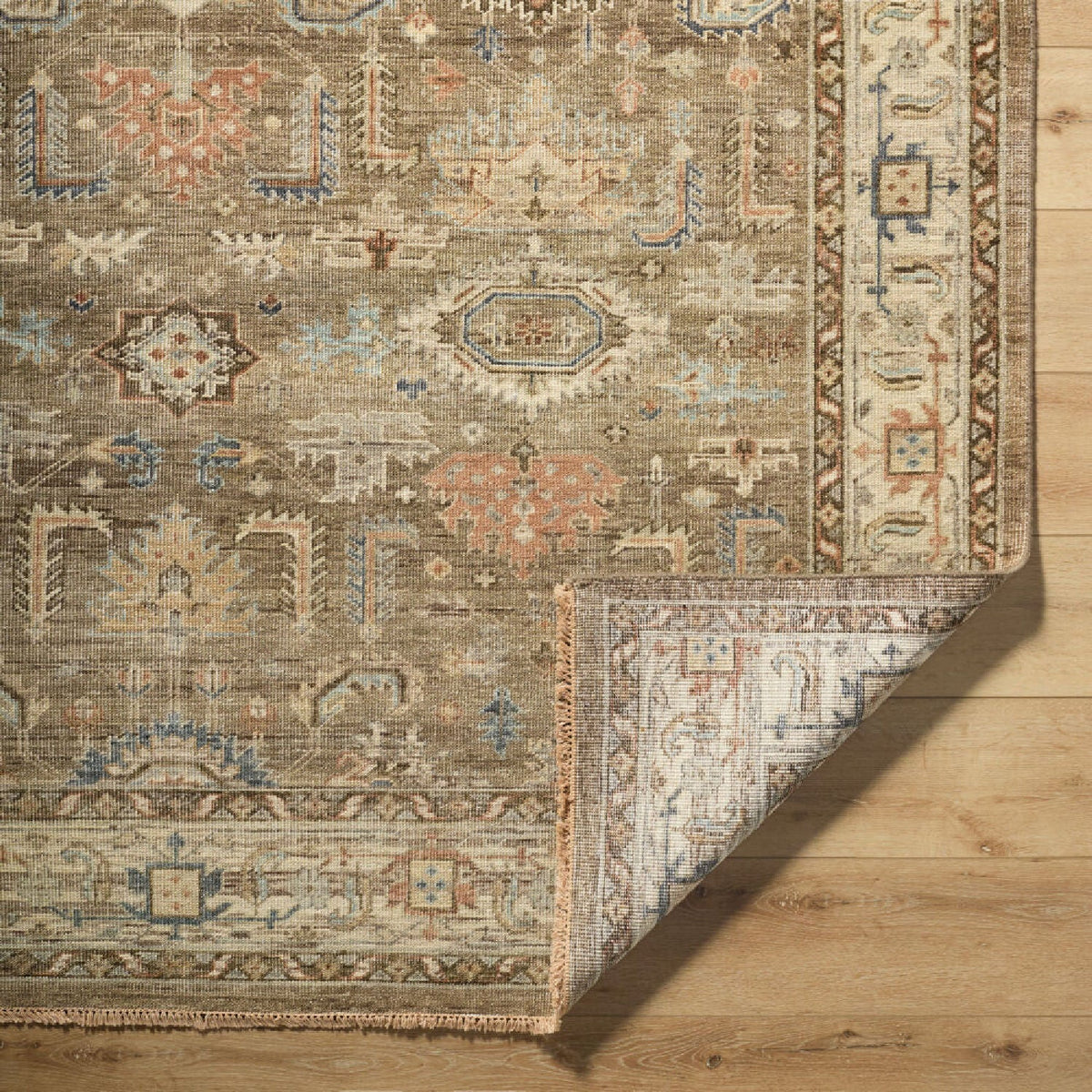 Modern furniture - Patterned Wool Fringe Carpet - www.oroa.com