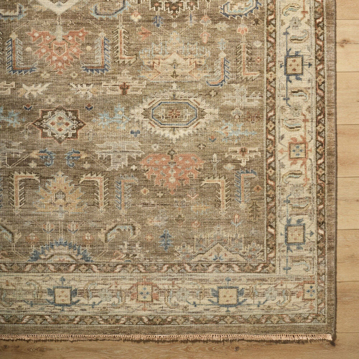 Modern furniture - Patterned Wool Fringe Carpet - www.oroa.com