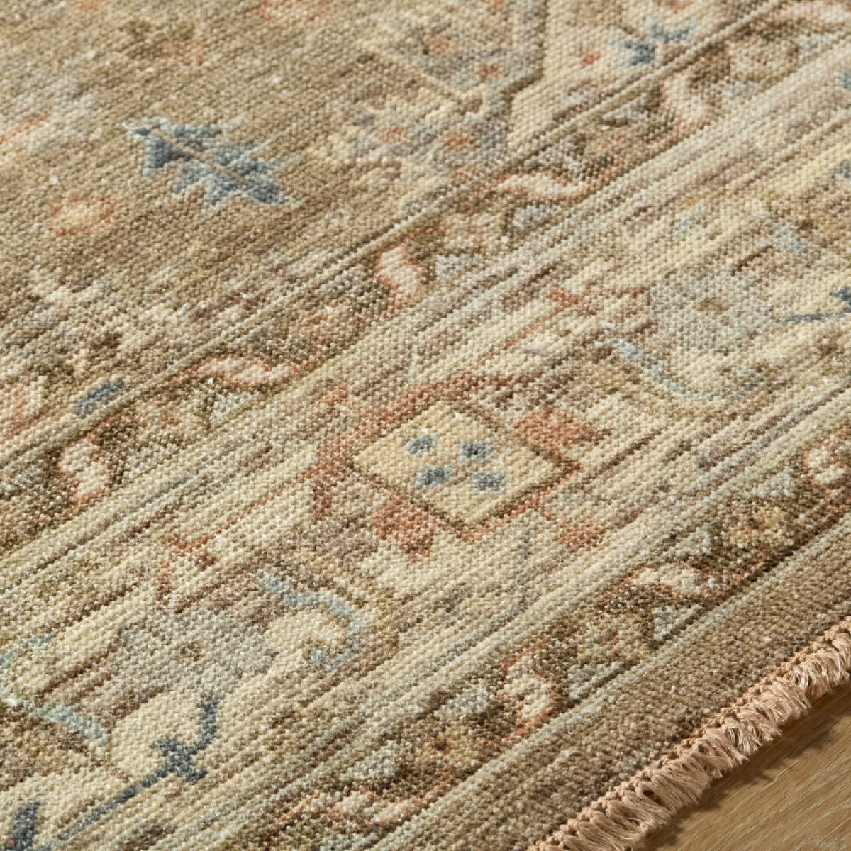 Modern furniture - Patterned Wool Fringe Carpet - www.oroa.com