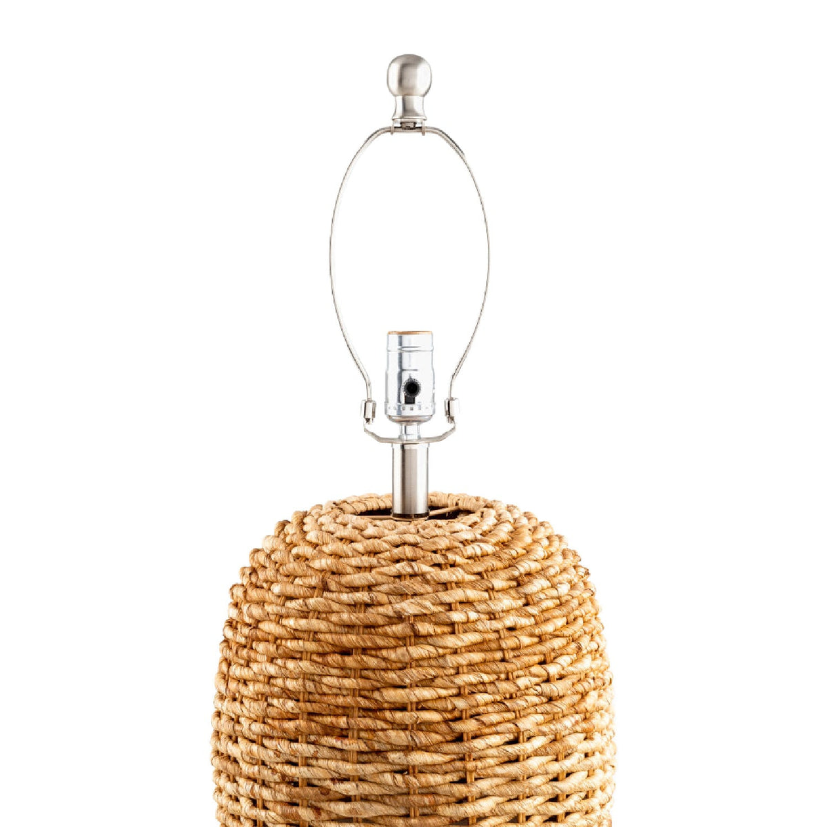 Modern European furniture - Rattan White Cotton Table Lamp - www.oroa.com
