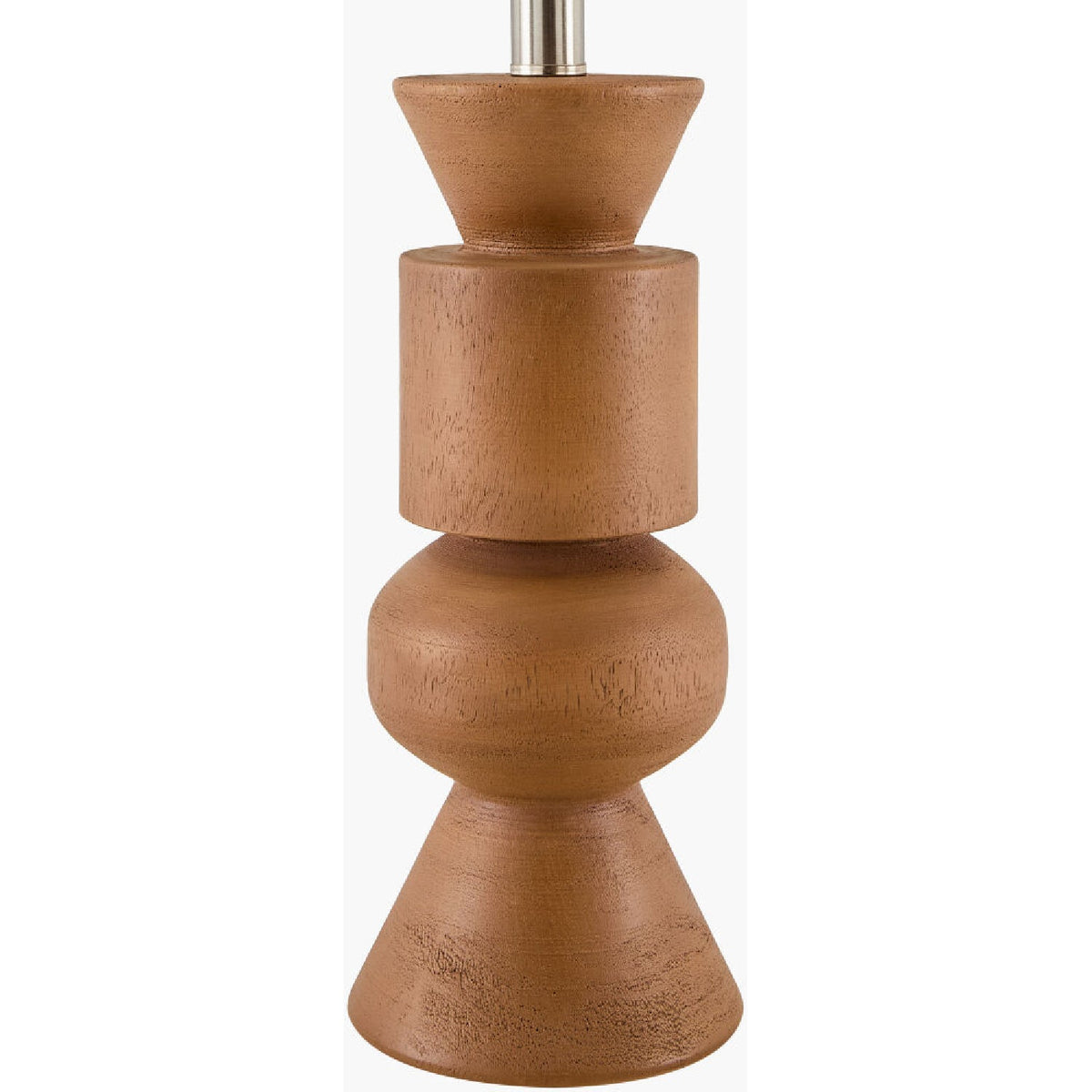 Modern European furniture - Brown Geometrical Accent Table Lamp - www.oroa.com