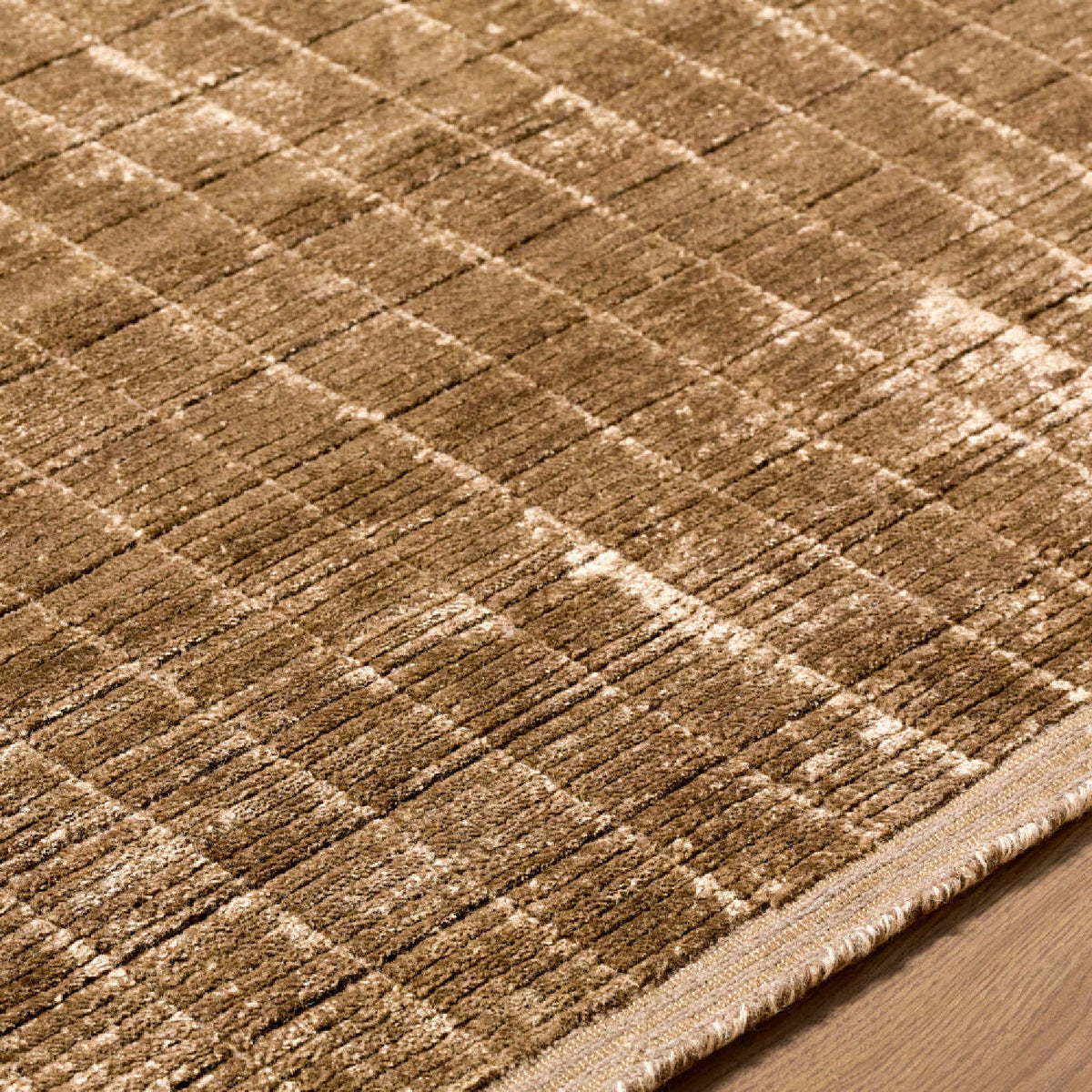 Modern furniture - Hand-Loomed Square Pattern Carpet - www.oroa.com