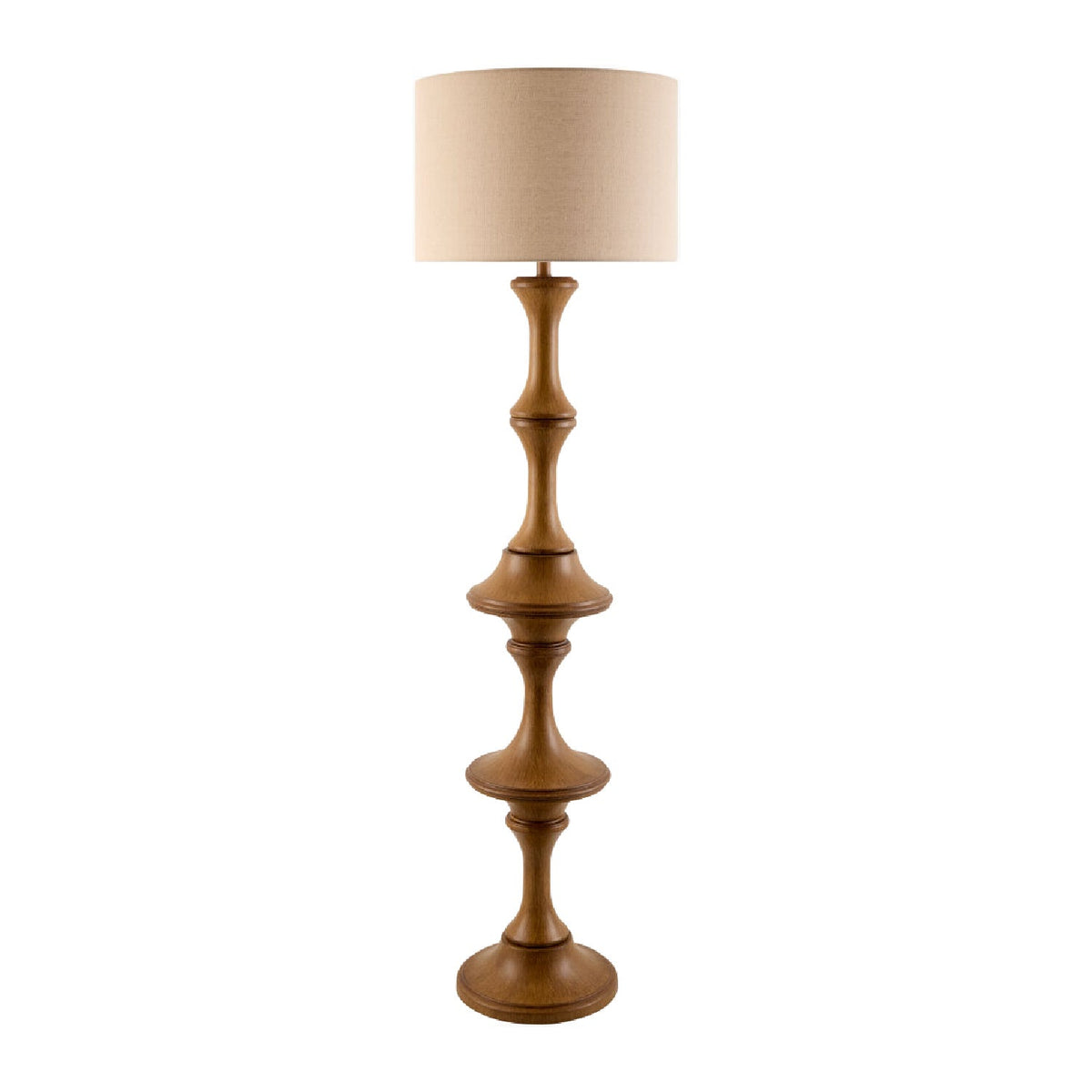 Modern European furniture - Brown Steel Accent Floor Lamp - www.oroa.com
