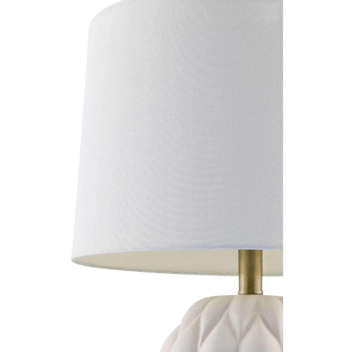Modern European furniture - Reliefed Ceramic Accent Table Lamp - www.oroa.com