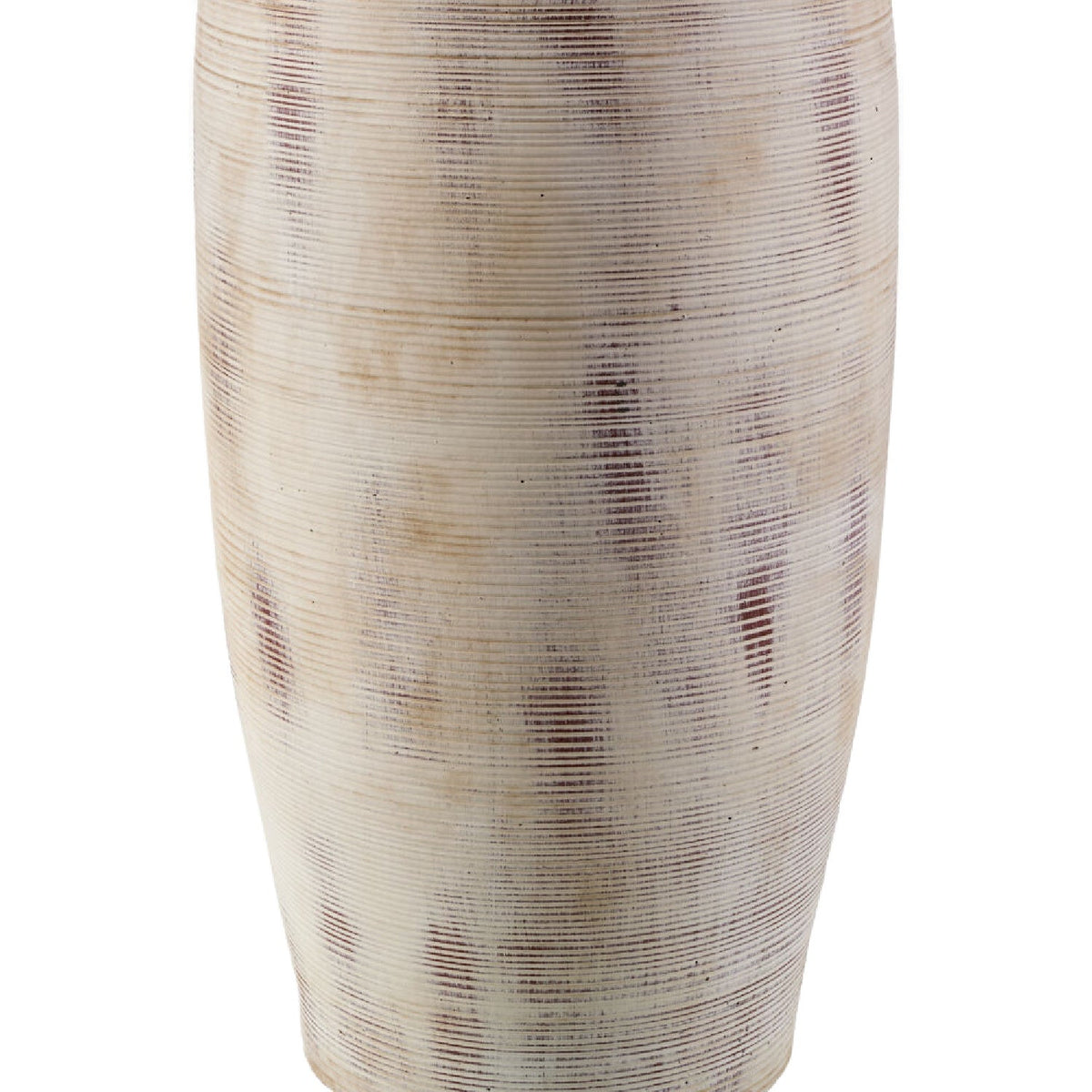 Modern European furniture - Painted Cream Cement Floor Lamp - www.oroa.com