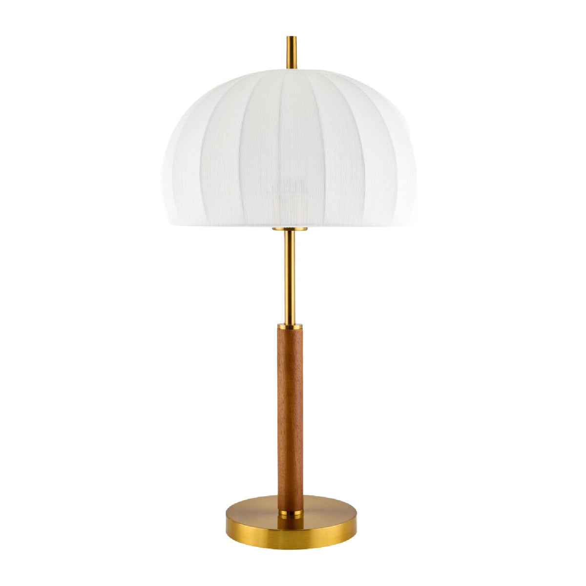 Modern European furniture - White Cotton Accent Table Lamp - www.oroa.com