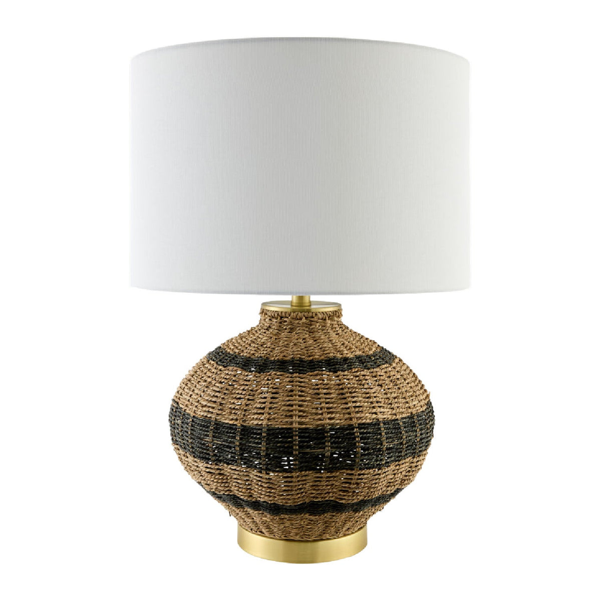 Modern European furniture - Natural Rattan Base Table Lamp - www.oroa.com
