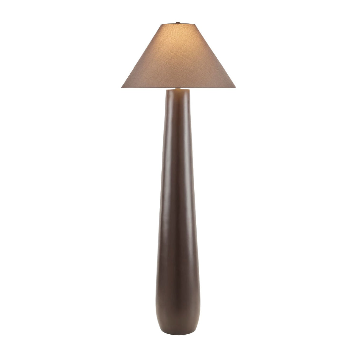 Modern European furniture - Empire Linen Shade Floor Lamp - www.oroa.com