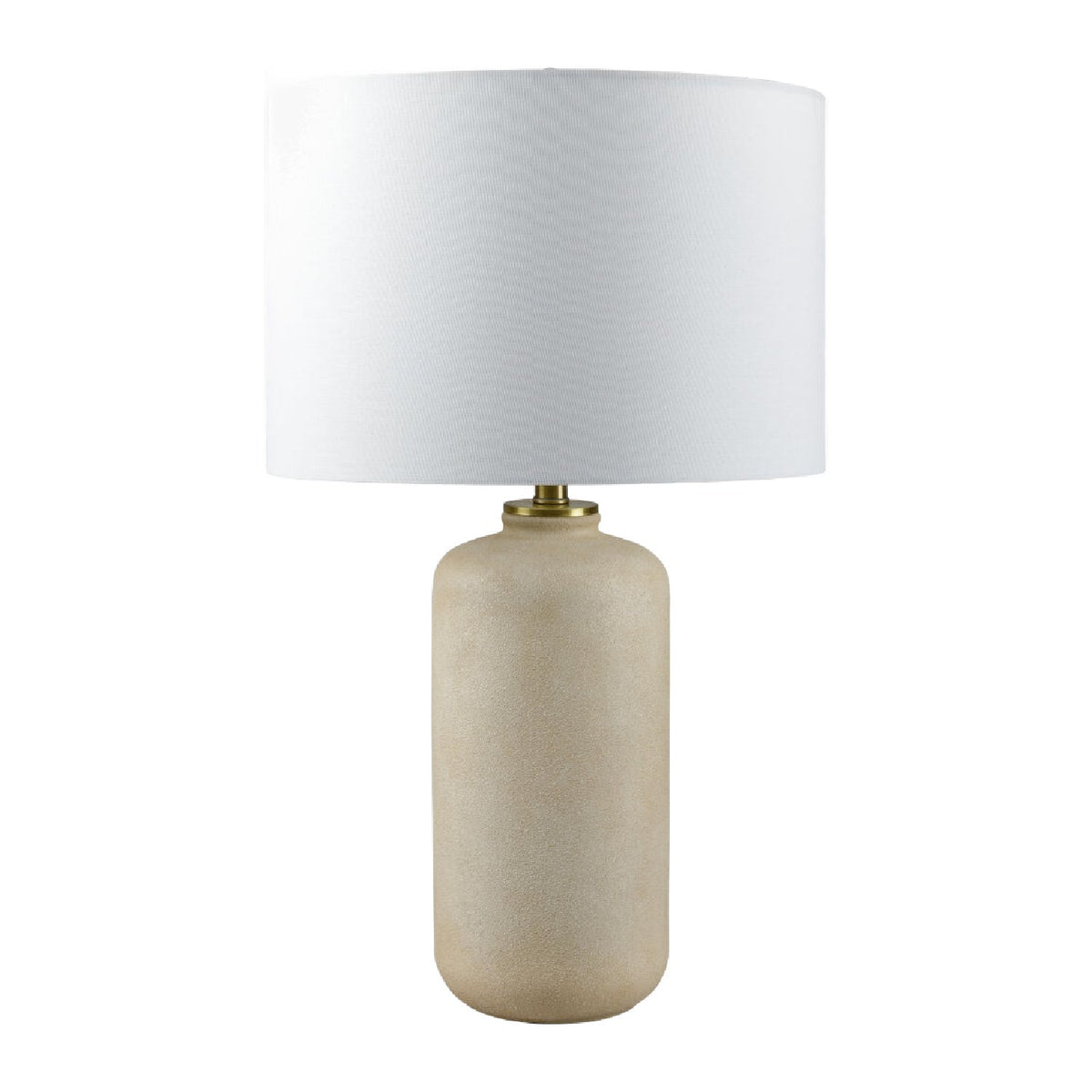 Modern European furniture - Neutral-Toned Ceramic Table Lamp - www.oroa.com