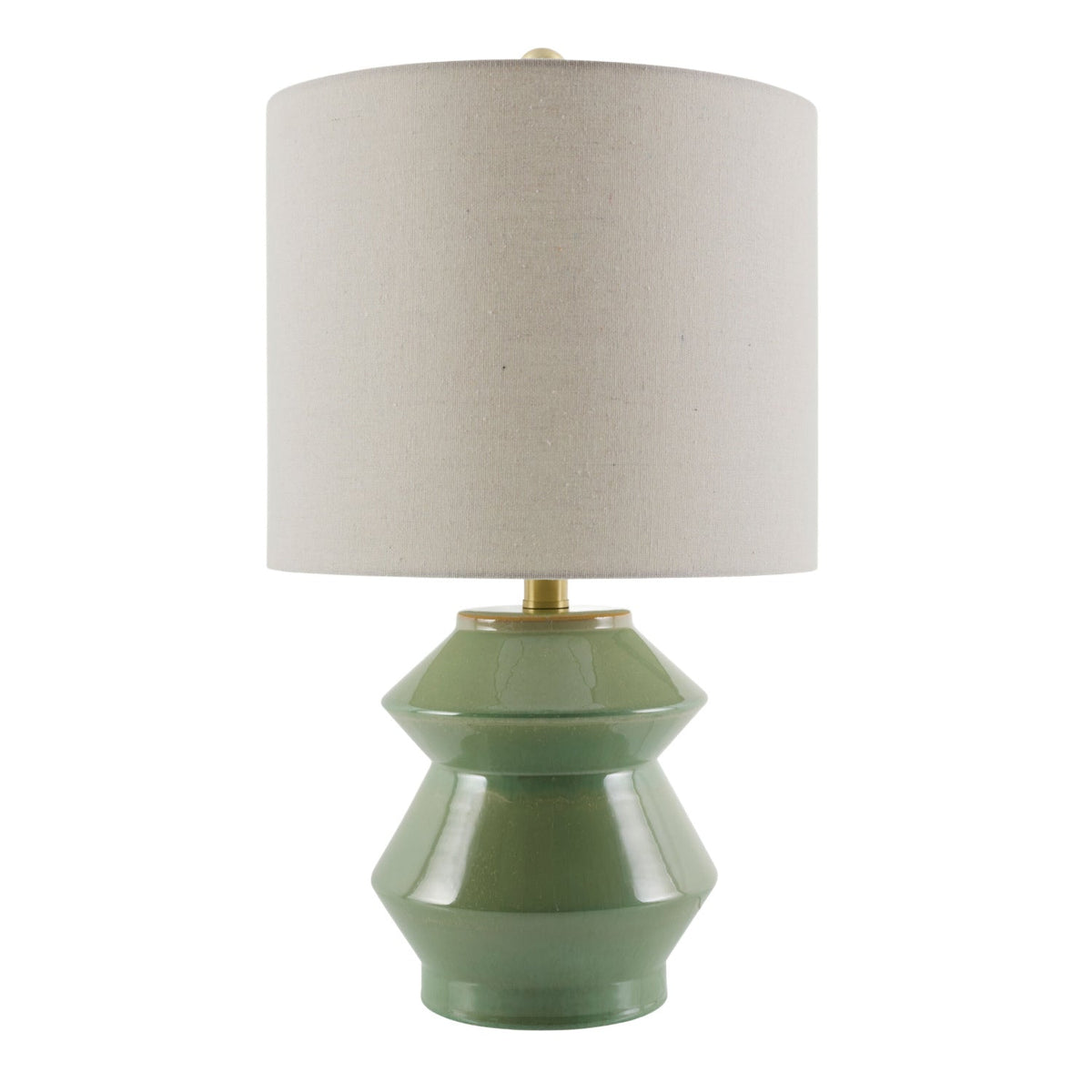 Modern European furniture - Geometrical Ceramic Accent Table Lamp - www.oroa.com