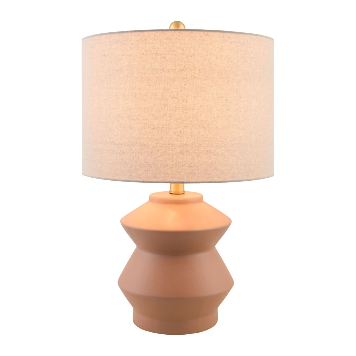 Modern European furniture - Geometrical Ceramic Accent Table Lamp - www.oroa.com