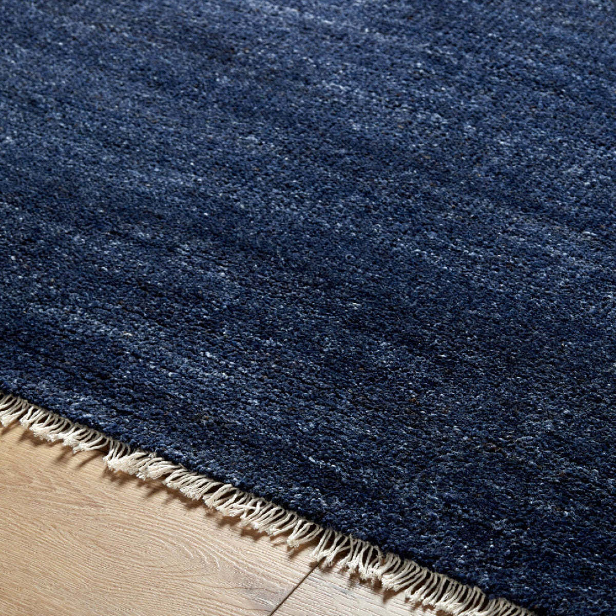 Modern European furniture - Hand-Knotted Wool Fringed Square Carpet - www.oroa.com