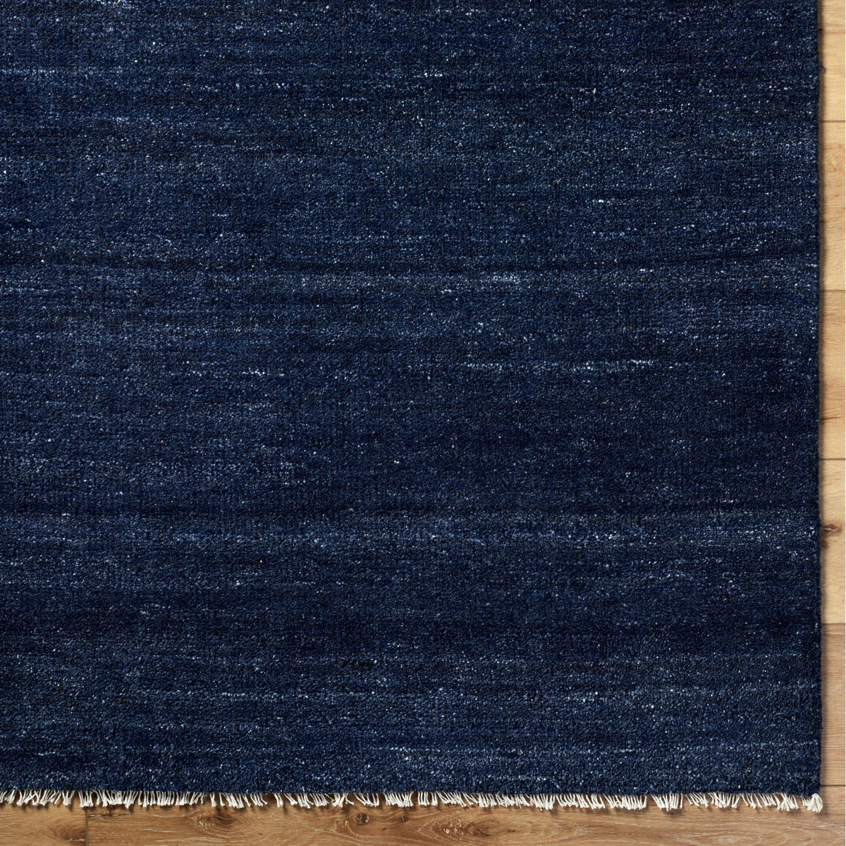 Modern European furniture - Blue Wool Fringed Table Runner - www.oroa.com