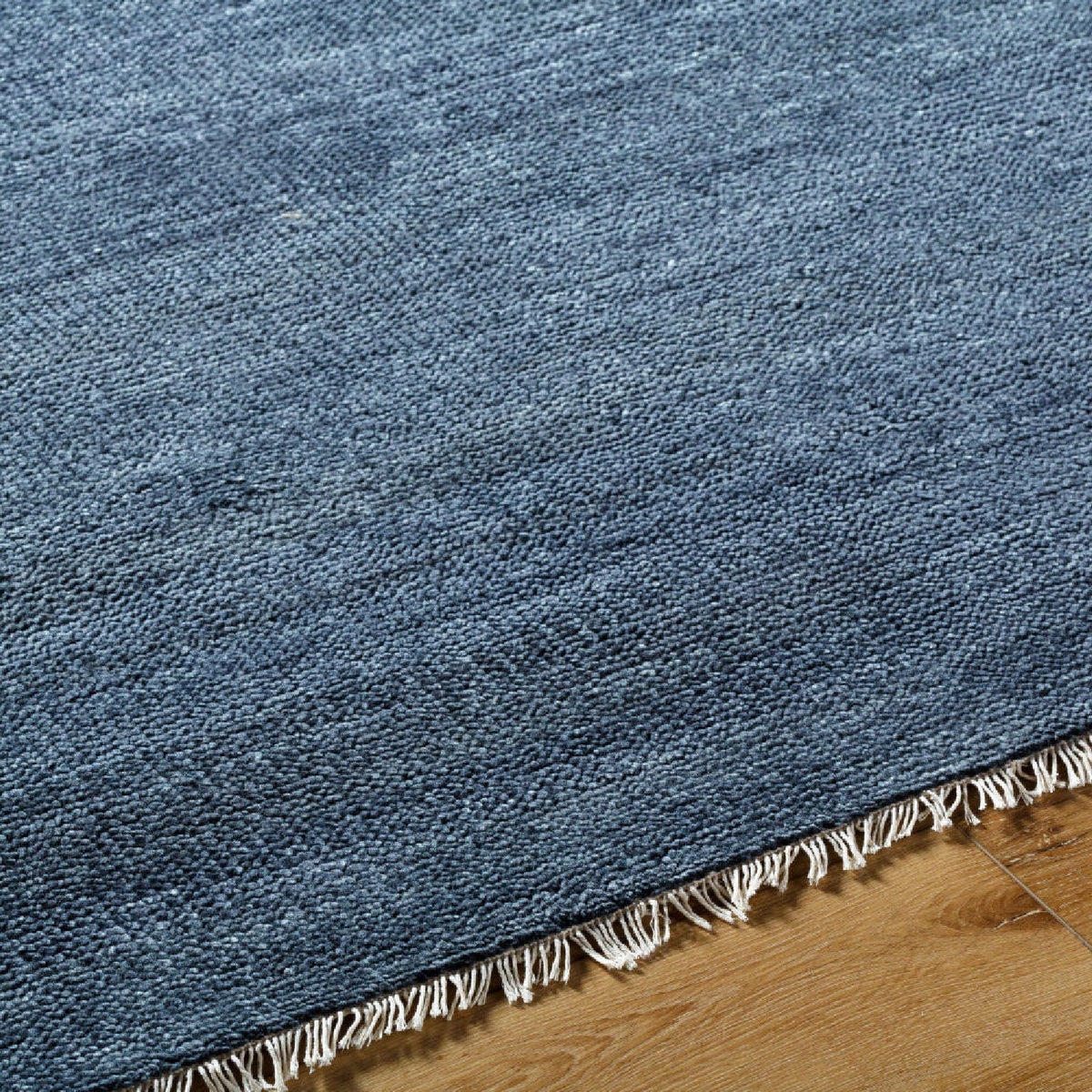 Modern European furniture - Hand-Knotted Wool Fringed Square Carpet - www.oroa.com