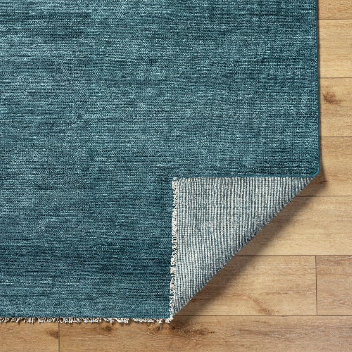 Modern European furniture - Hand-Knotted Wool Fringed Square Carpet - www.oroa.com