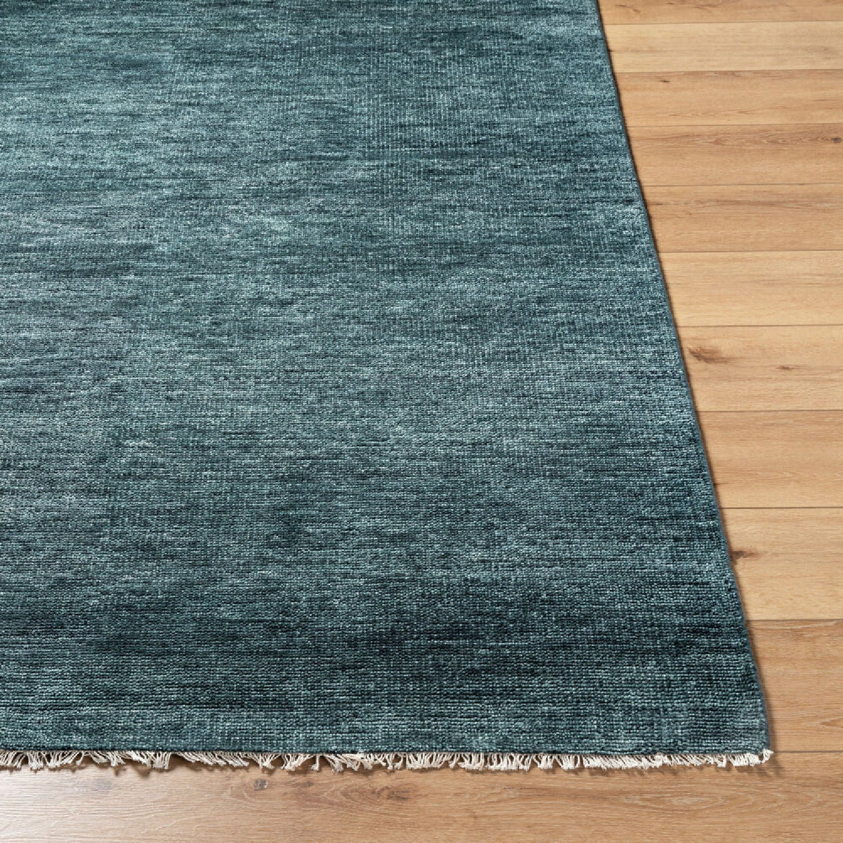 Modern European furniture - Hand-Knotted Wool Fringed Square Carpet - www.oroa.com