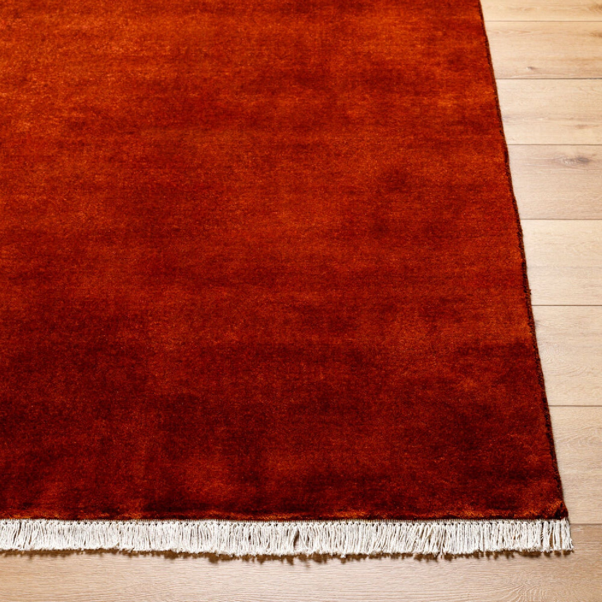 Modern furniture - Hand-Loomed Wool Fringe Table Runner - www.oroa.com