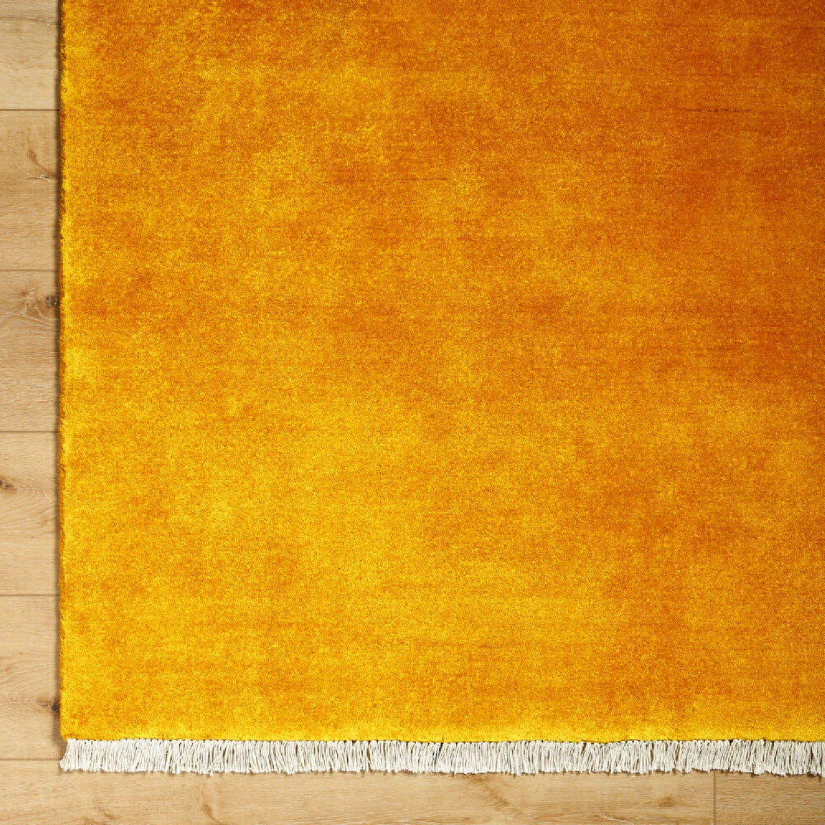 Modern European furniture - Hand-Loomed Wool Fringe Square Carpet - www.oroa.com