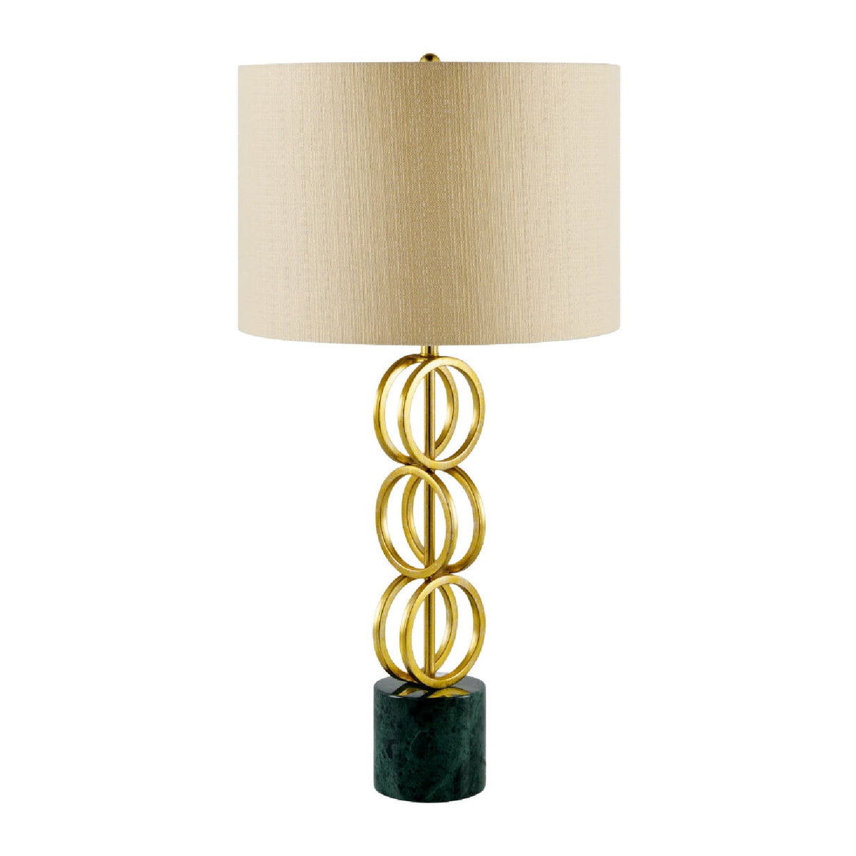 Modern European furniture - Gold Rings Accent Table Lamp - www.oroa.com