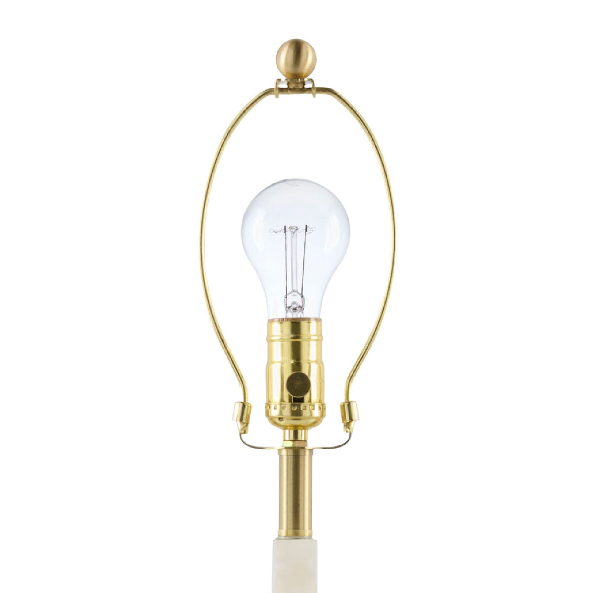 Modern European furniture - Burnished Cream Stone Table Lamp - www.oroa.com