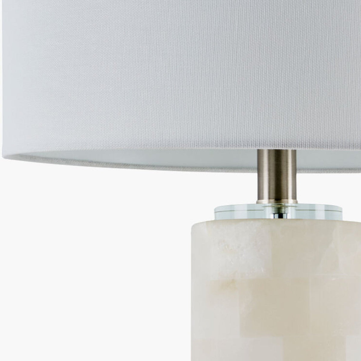 Modern European furniture - Burnished Cream Stone Table Lamp - www.oroa.com