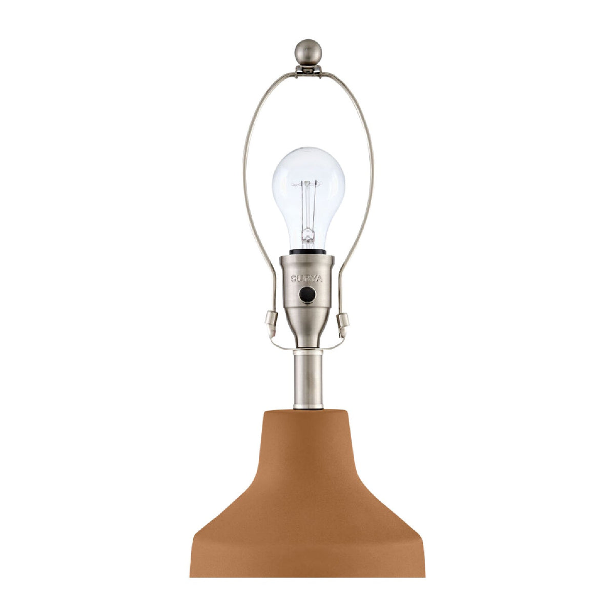 Modern European furniture - Painted Cement Accent Table Lamp - www.oroa.com
