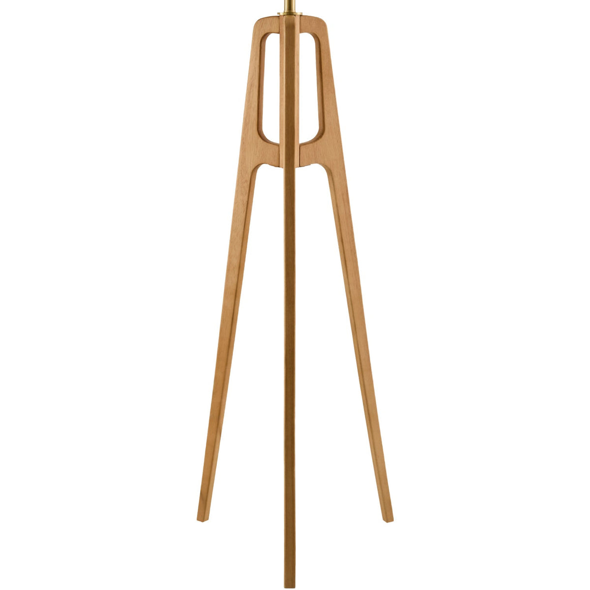Modern European furniture - Brown Rubberwood Floor Lamp - www.oroa.com