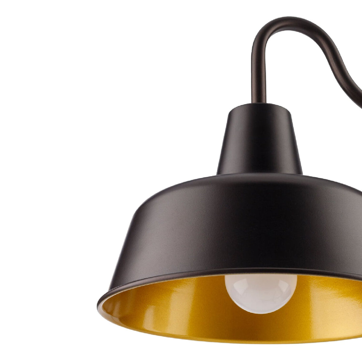 Modern European furniture - Outdoor Black Iron Wall Lamp - www.oroa.com