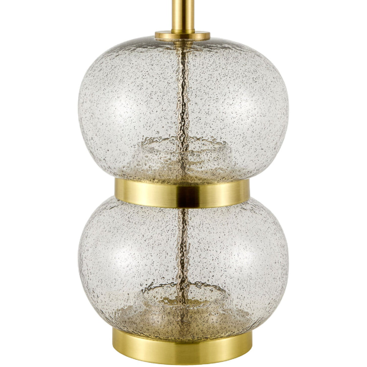 Modern European furniture - Textured Clear Glass Table Lamp - www.oroa.com