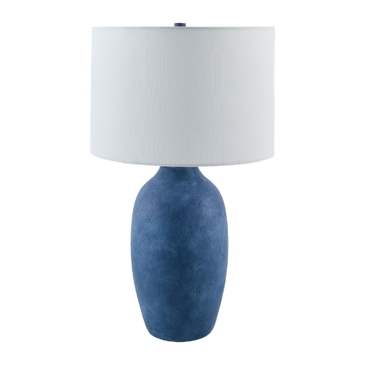 Modern European furniture - Linen Painted Cement Table Lamp - www.oroa.com