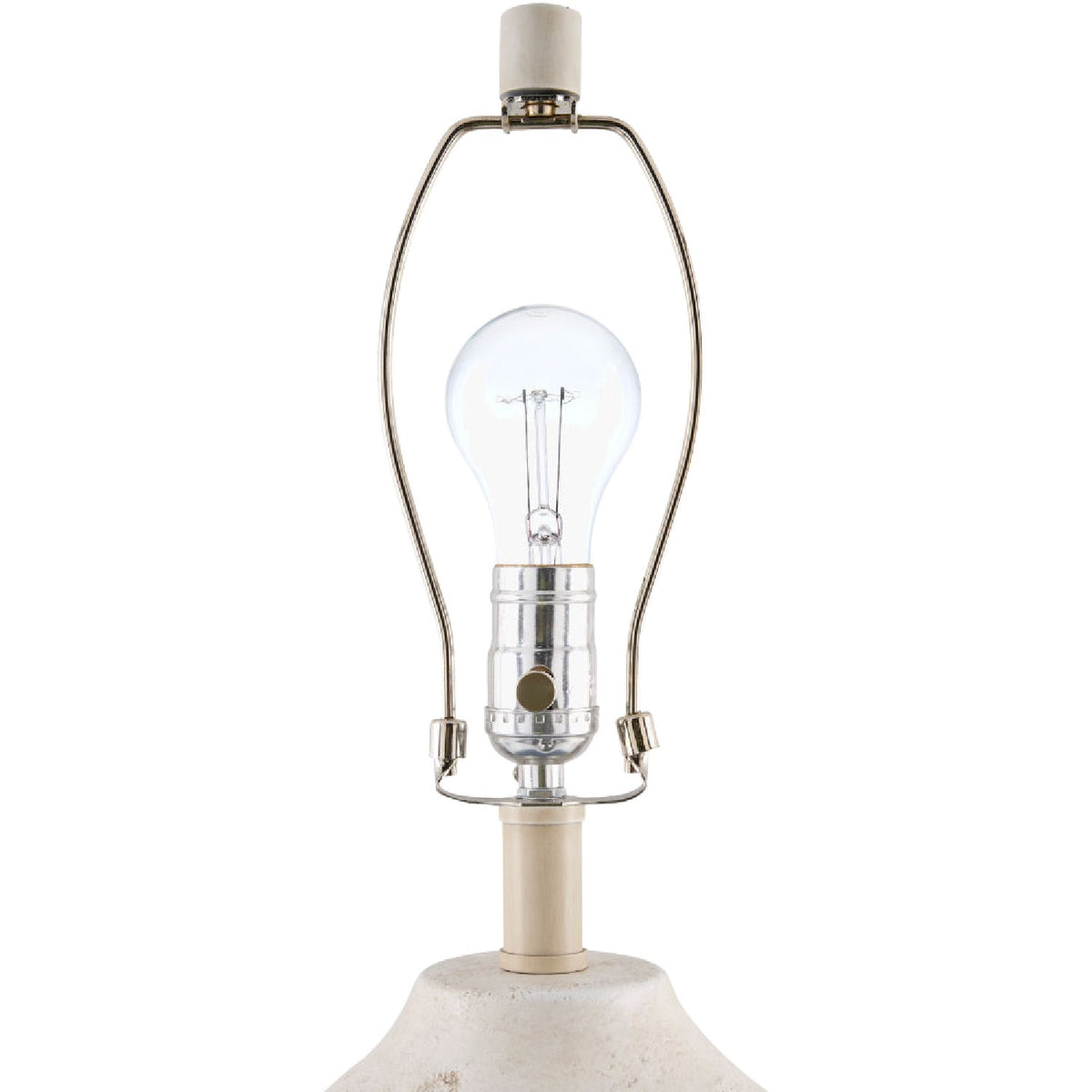 Modern European furniture - Linen Painted Cement Table Lamp - www.oroa.com