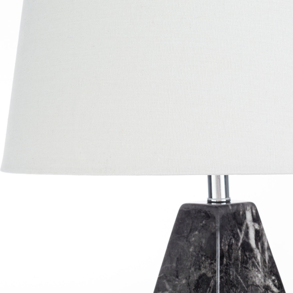 Modern European furniture - Marbled Black Ceramic Table Lamp - www.oroa.com