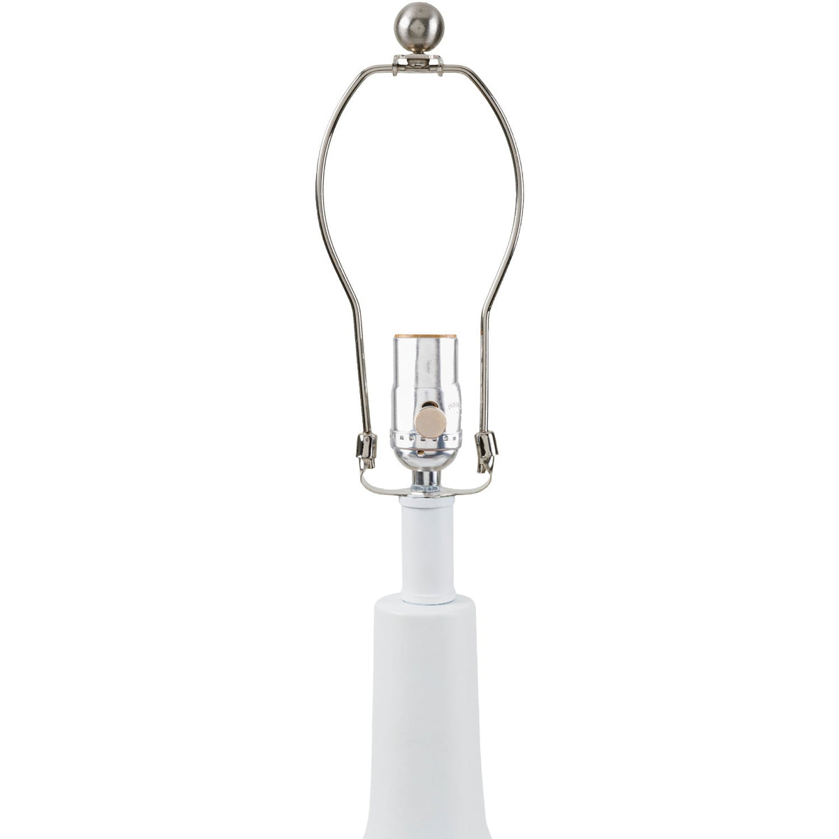 Modern European furniture - Ceramic White Linen Table Lamp - www.oroa.com