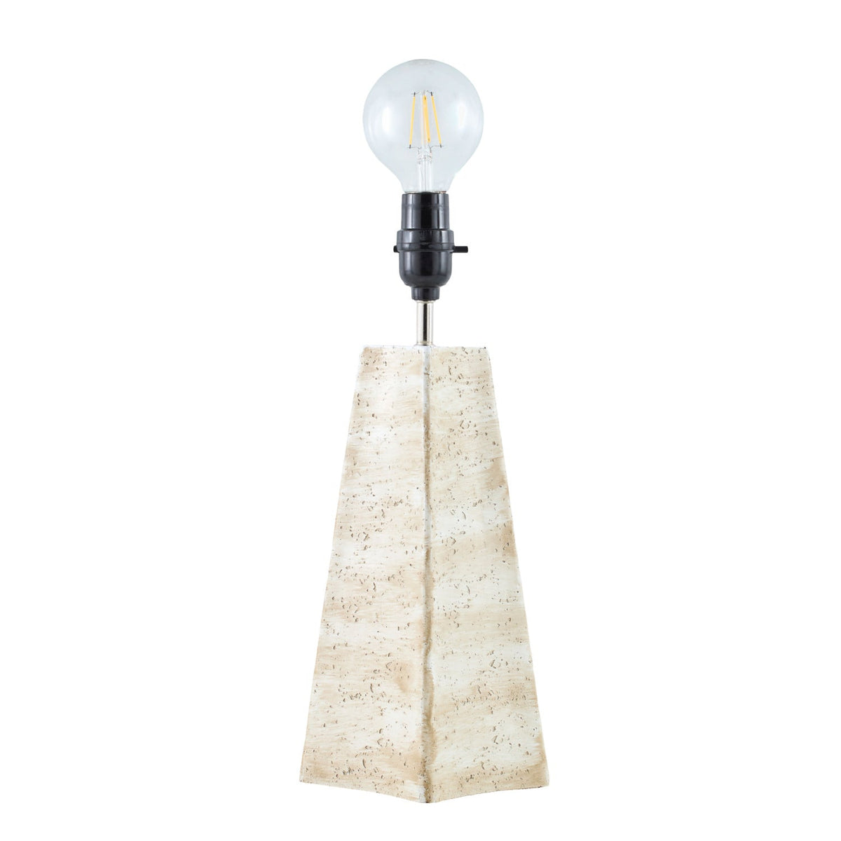 Modern European furniture - Braided Rattan Travertine Table Lamp - www.oroa.com