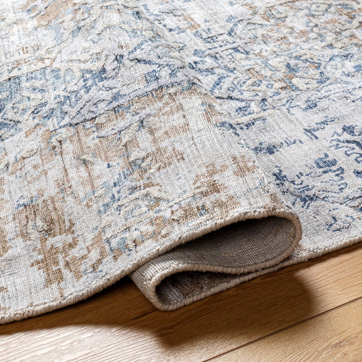 Modern European furniture - Hand-Loomed Viscose Round Area Rug 8' x 8' - www.oroa.com