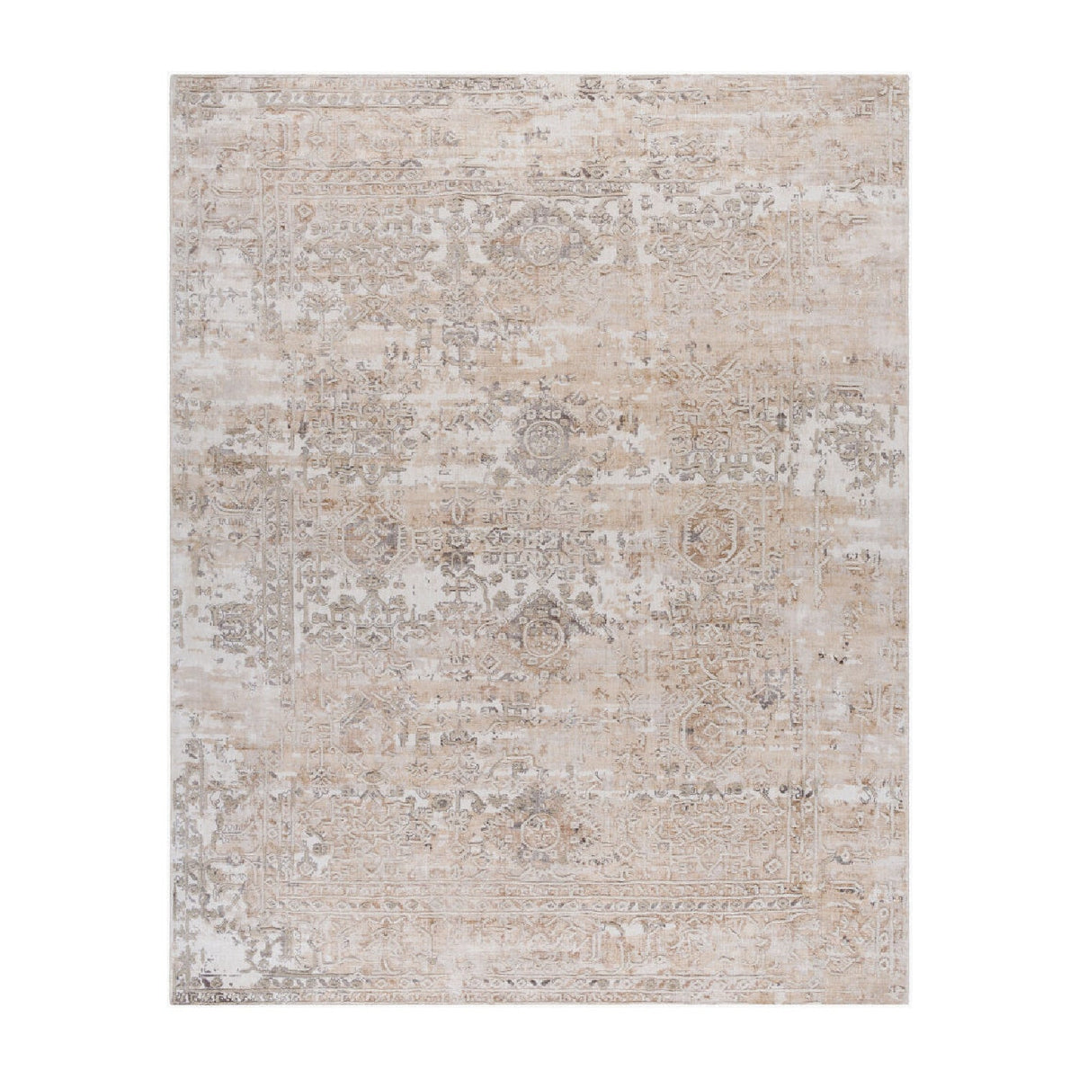 Modern furniture - Handmade Viscose Rectangular Carpet - www.oroa.com