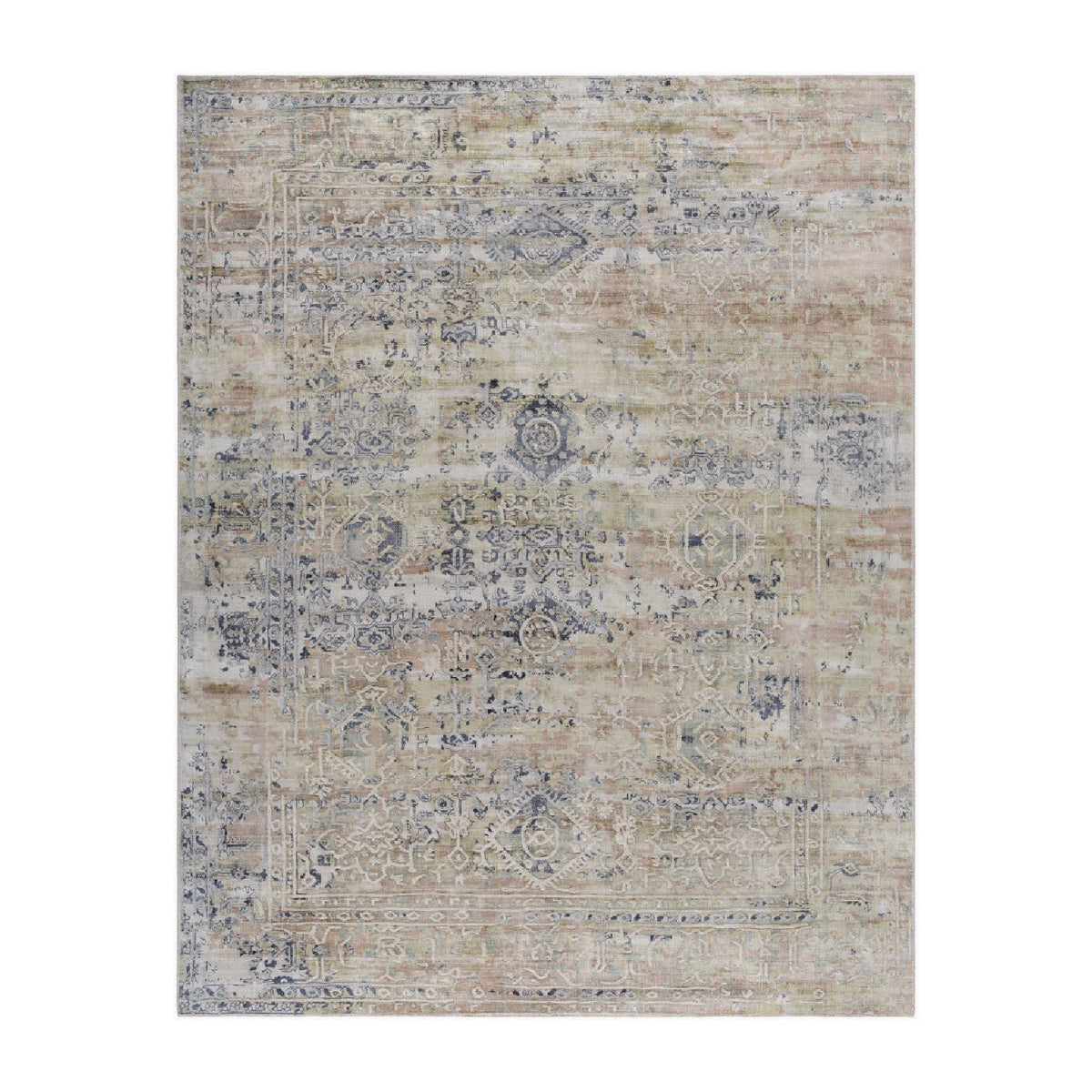 Modern furniture - Handmade Viscose Rectangular Carpet - www.oroa.com