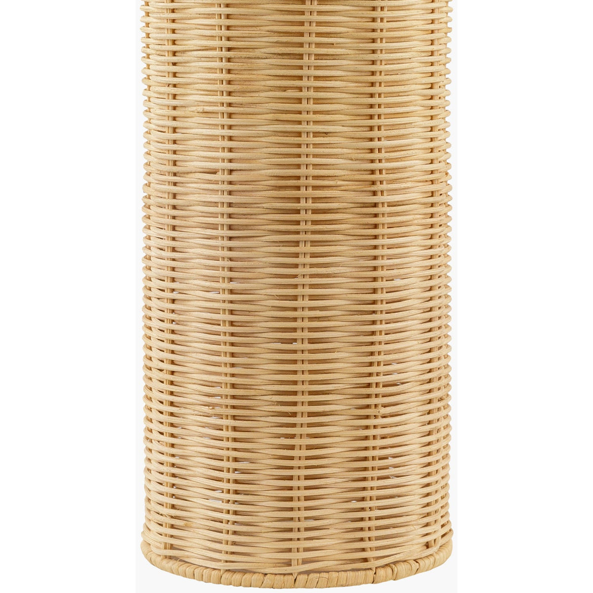 Modern European furniture - Beige Rattan Accent Table Lamp - www.oroa.com