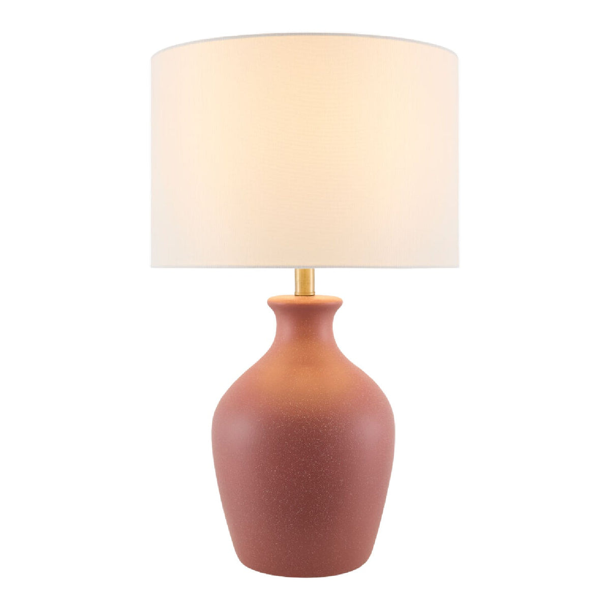 Modern European furniture - Linen Drum Shade Table Lamp - www.oroa.com