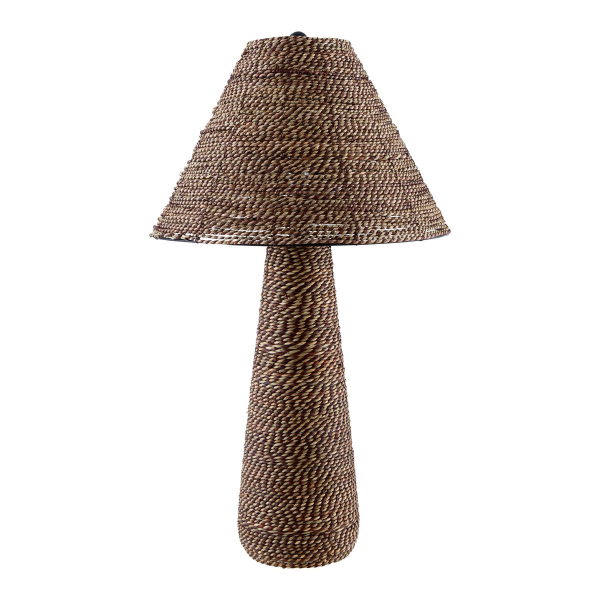Modern European furniture - Rattan Wrapped Table Lamp - www.oroa.com
