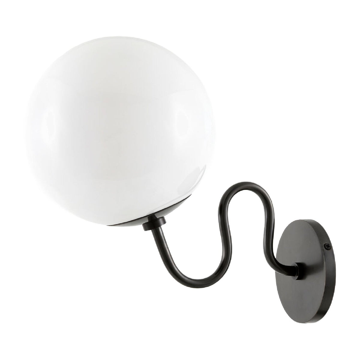 Modern European furniture - Wavy Iron Wall Lamp - www.oroa.com