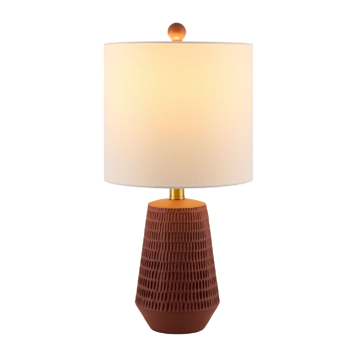 Modern European furniture - Organic-Carved Base Table Lamp - www.oroa.com